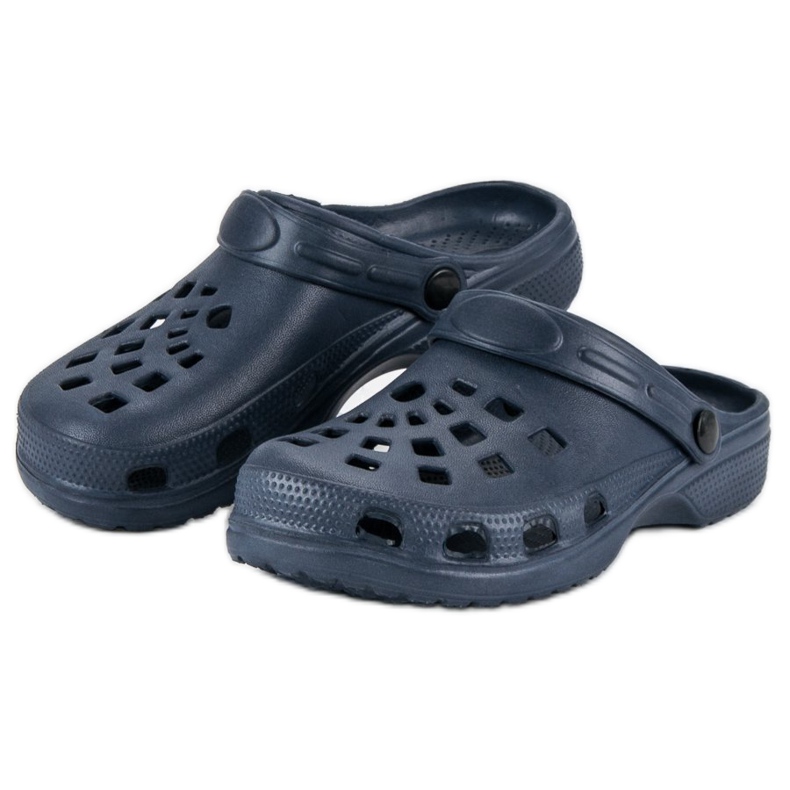 Chaussons de jardin bleu marine 2 Chaussons de jardin bleu marine 2