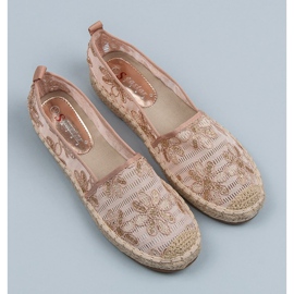 Seastar Espadrilles en dentelle jaune rose 6