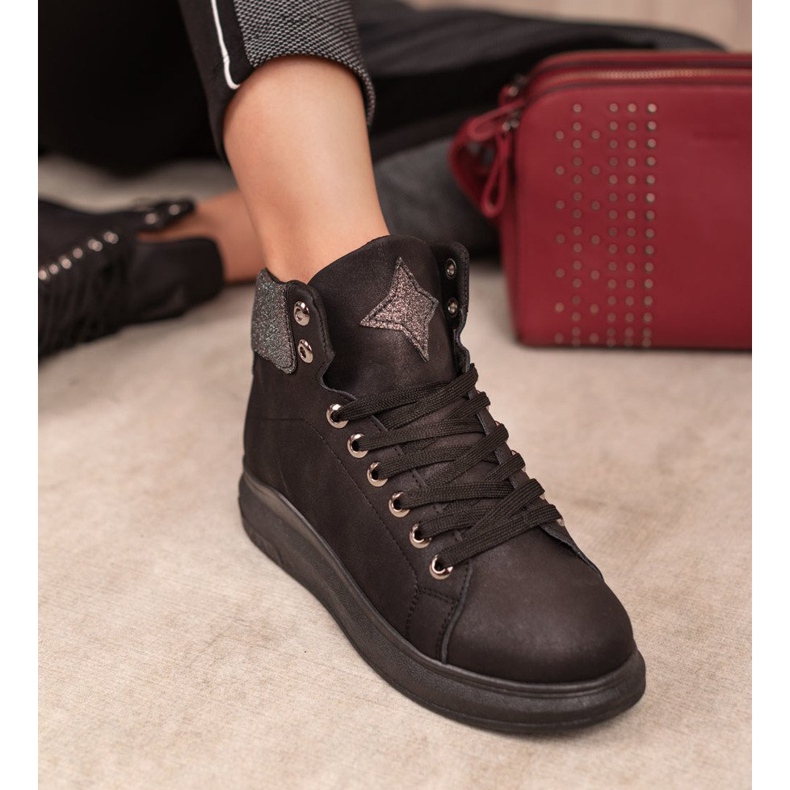 Mckeylor Baskets noires le noir 2