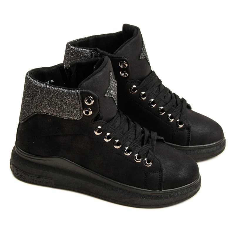 Mckeylor Baskets noires le noir 1