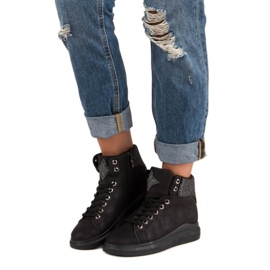 Mckeylor Baskets noires le noir 10