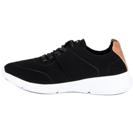 Filippo Chaussures de sport nouées noir 1