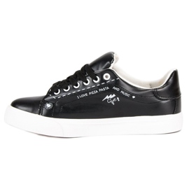 Baskets à la mode pour femmes le noir 5