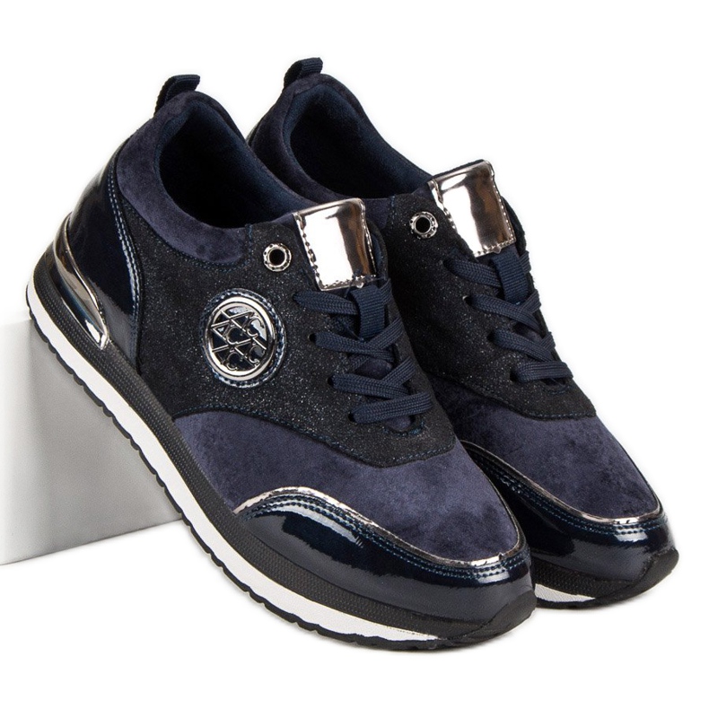 Aclys Chaussures de sport nouées bleu multicolore 2