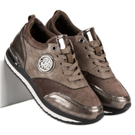 Aclys Chaussures de sport nouées brun 2 Aclys Chaussures de sport nouées brun 2