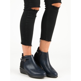 Kylie Bottes bleu marine confortables avec isolation 6