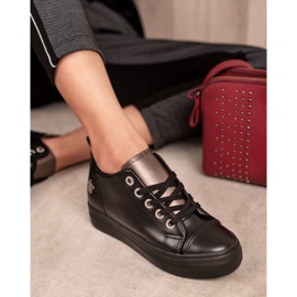 Mckeylor Chaussures de sport noir jaune 1