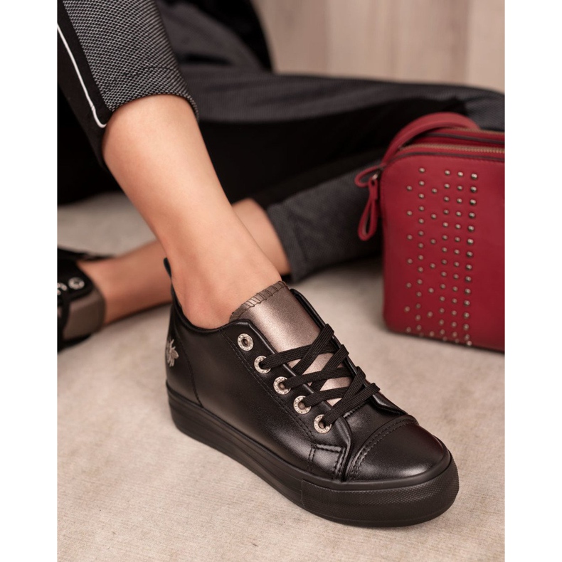 Mckeylor Chaussures de sport le noir jaune 1