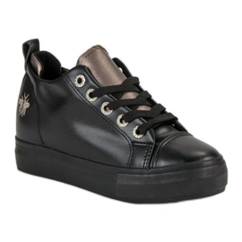 Mckeylor Chaussures de sport le noir jaune 6