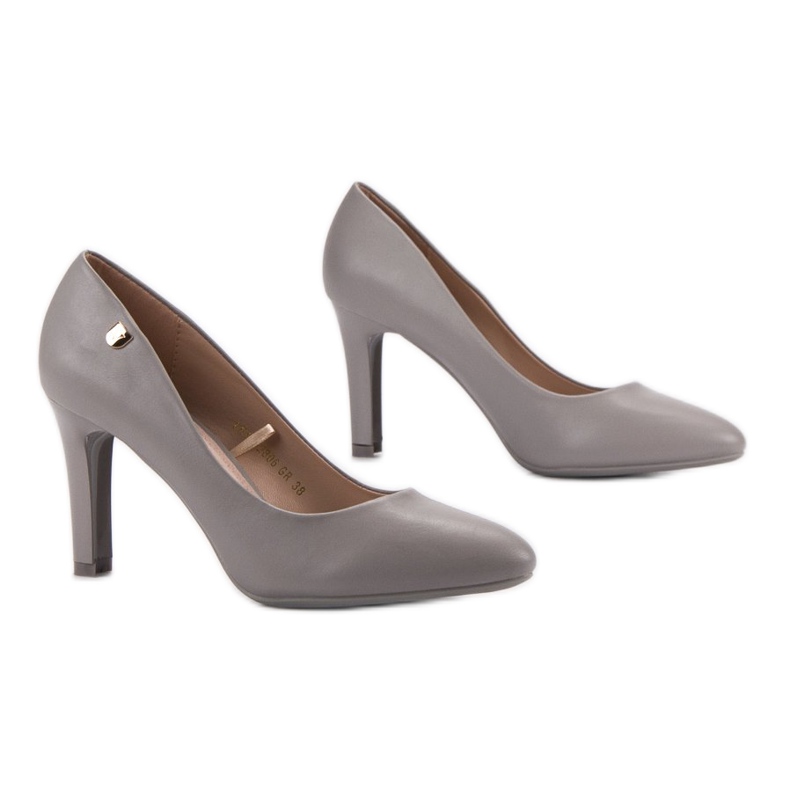 Vinceza Escarpins gris 2