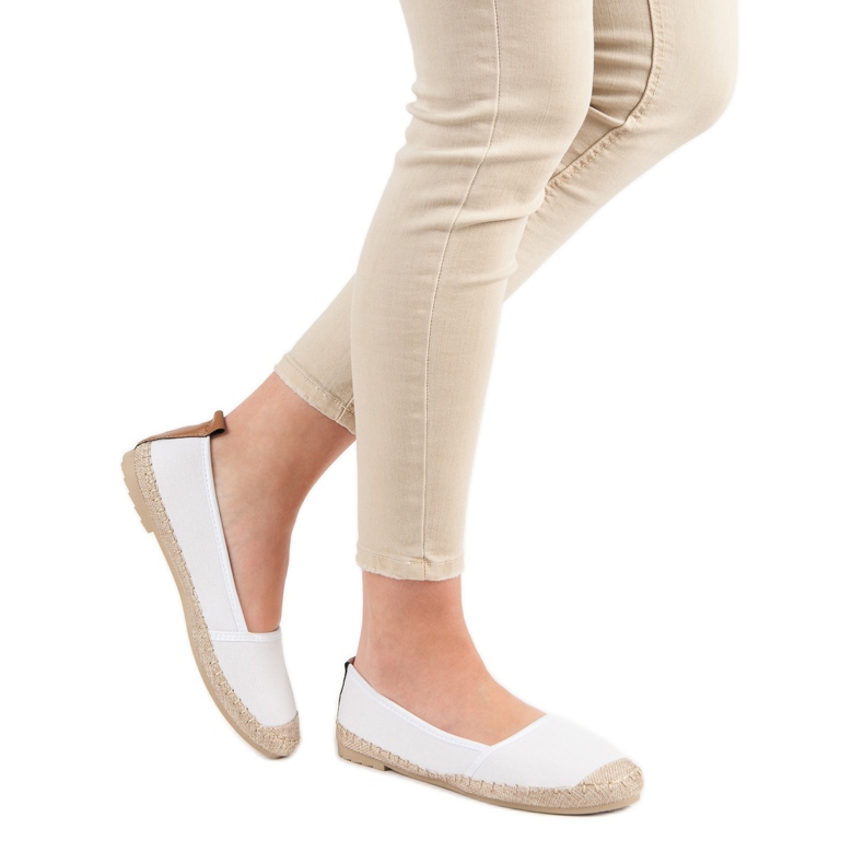 Espadrilles MCKEYLOR blanche 1