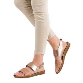 Sandales confortables VINCEZA jaune 3