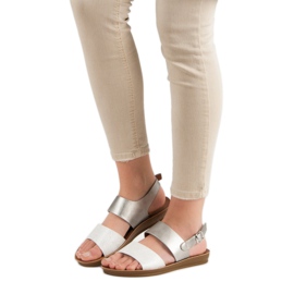 Sandales confortables VINCEZA gris 2