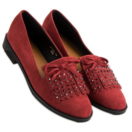 Sergio Todzi Mocassins en daim rouge 2