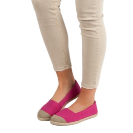 Espadrilles roses à la mode 1