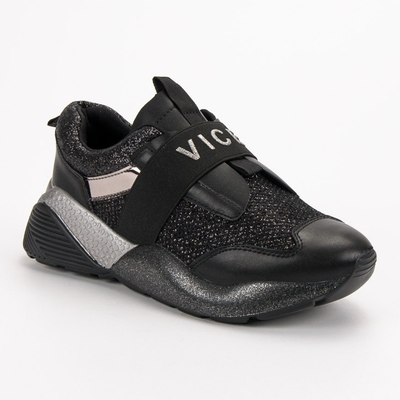 Chaussures de sport à enfiler VICES noir 1
