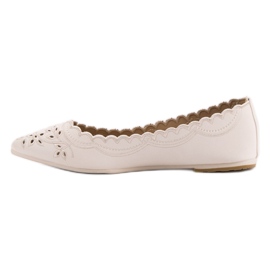 Ballerine Au Spitz VICES brun 2