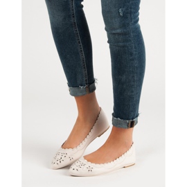 Ballerine Au Spitz VICES brun 3