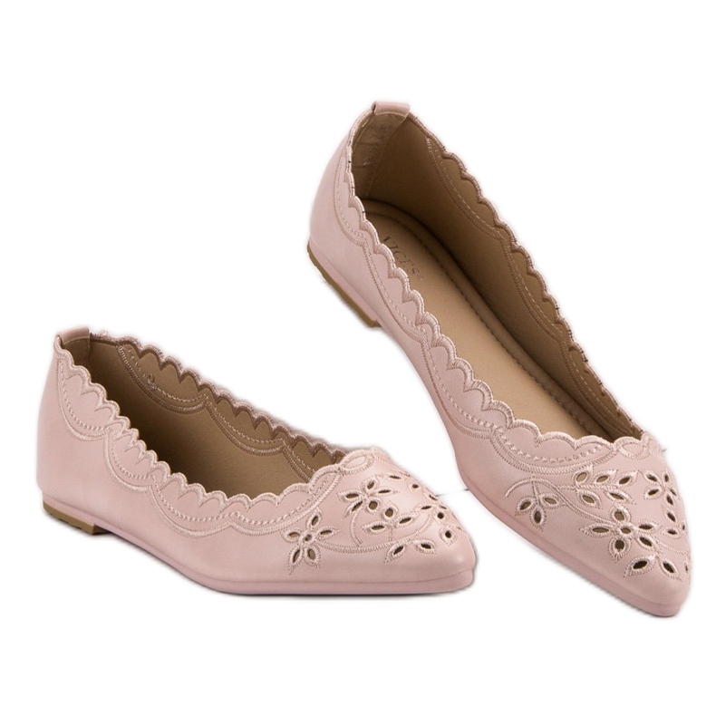 Ballerine Au Spitz VICES rose 2