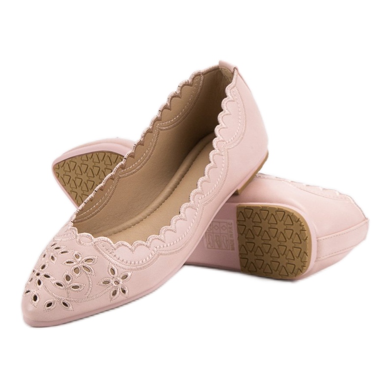 Ballerine Au Spitz VICES rose 1