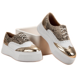 Chaussures mode VICES jaune 6