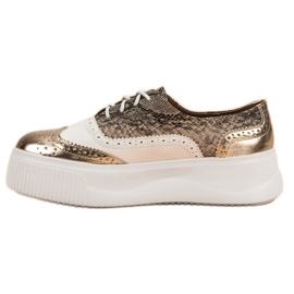 Chaussures mode VICES jaune 4
