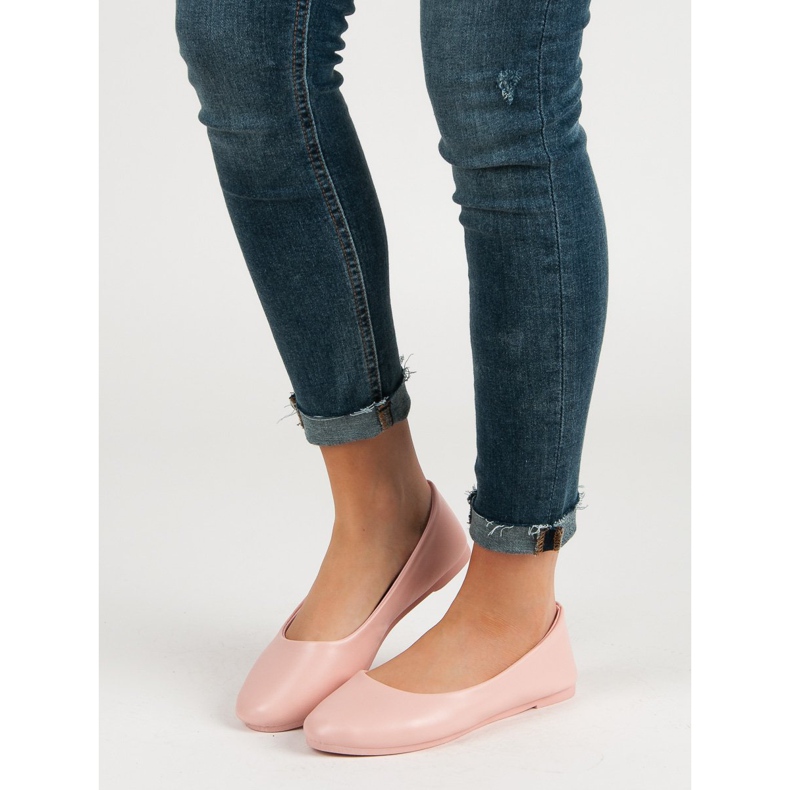 Ballerines VICES roses classiques 2