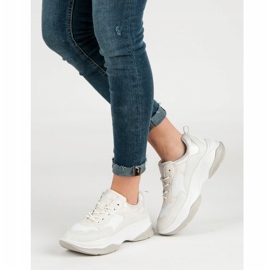 Kylie Baskets blanches à la mode 6