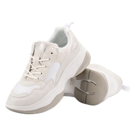 Kylie Baskets blanches à la mode 3