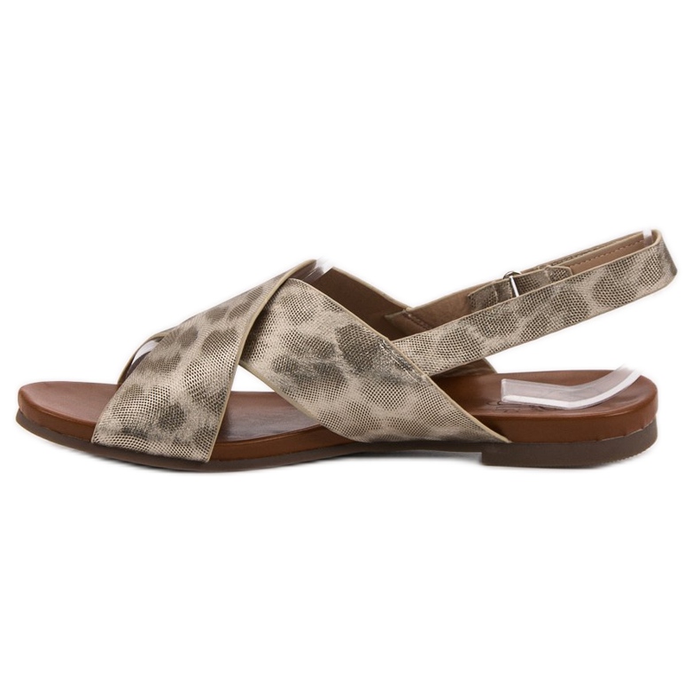 Kylie Sandales à pois jaune 1