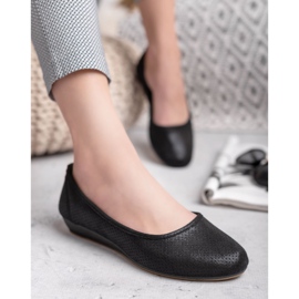 Vinceza Ballerines confortables le noir 3