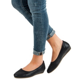 Vinceza Ballerines confortables le noir 2