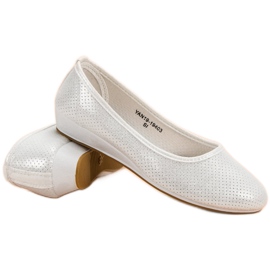 Vinceza Ballerines confortables gris 1