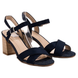 Sandales VINCEZA bleu bleu marin 1 Sandales VINCEZA bleu bleu marin 1