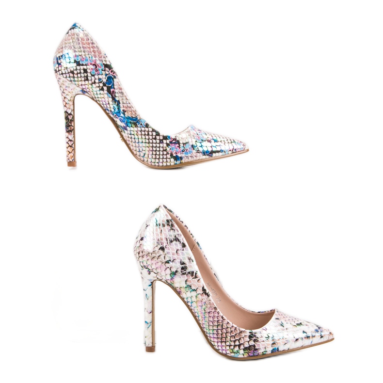 Seastar Clous à imprimé animal multicolore 1