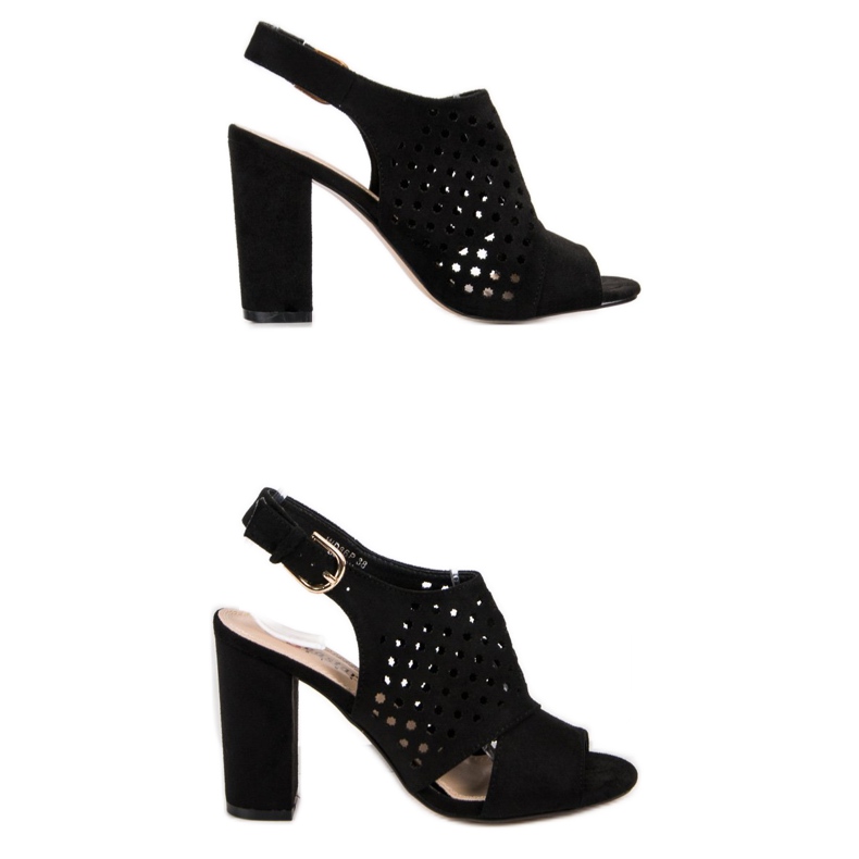 Seastar Sandales ajourées noir 2