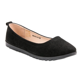 Vinceza Ballerines Avec Perles noir 1