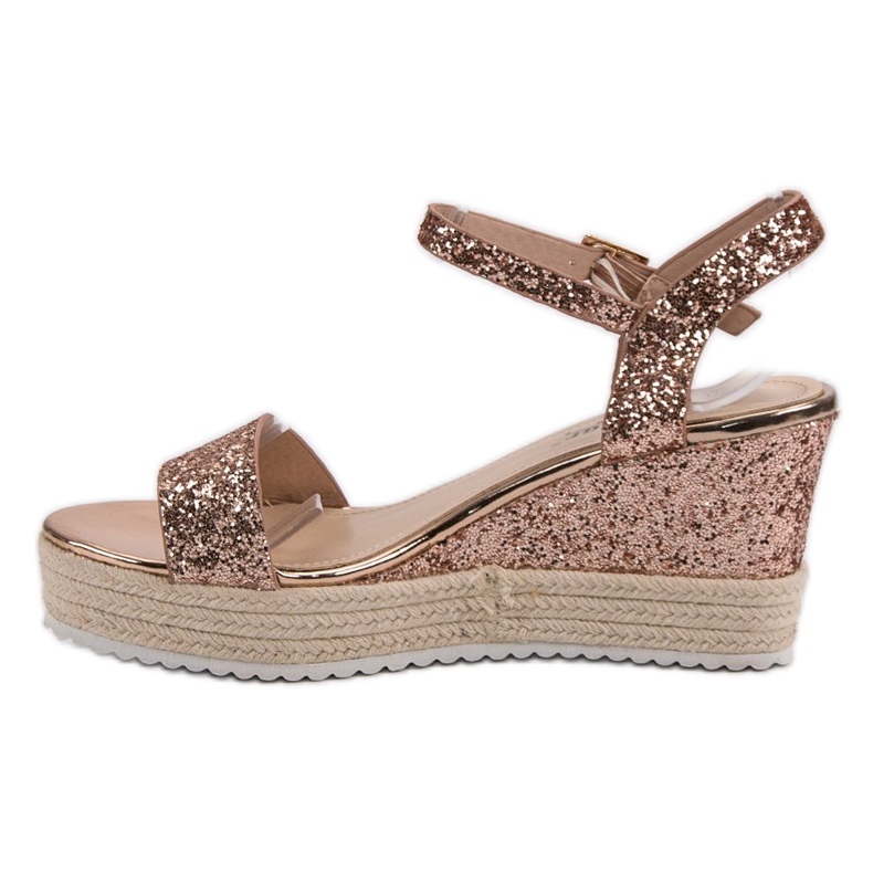 Seastar Sandales compensées confortables jaune 1