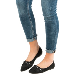 Ballerine Noire En Spitz 1