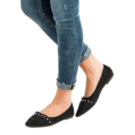 Ballerine Noire En Spitz 2