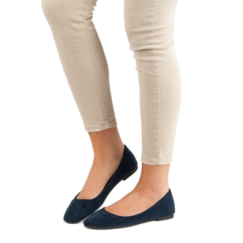 Primavera Ballerines classiques bleu marine 1