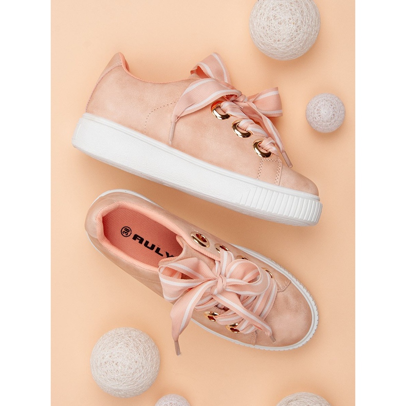 Chaussures de sport à paillettes rose 1 Chaussures de sport à paillettes rose 1