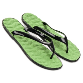 SHELOVET Tongs en caoutchouc vert 4