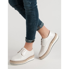 Clowse Espadrilles en argent gris 1