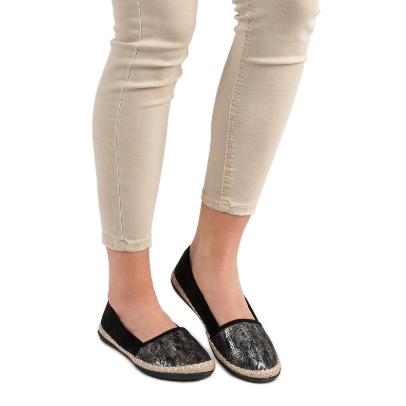 Lucky Shoes Chaussures à enfiler noires 1