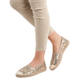 Cm Paris Espadrilles textiles jaune 1