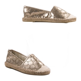 Cm Paris Espadrilles textiles jaune 2