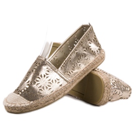 Cm Paris Espadrilles textiles jaune 3