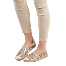 Cm Paris Espadrilles textiles jaune 7