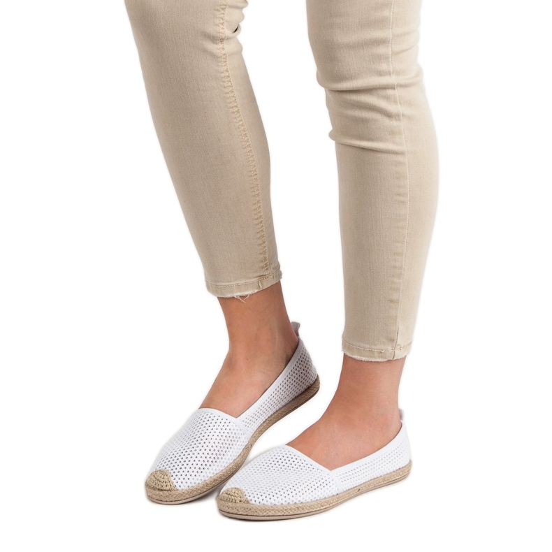 Seastar Espadrilles textiles blanches 1